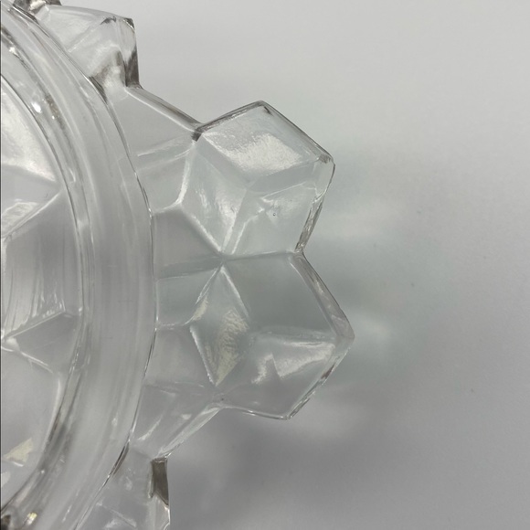 Vintage Fostoria American Clear 3 Piece Cream & Sugar Set - Picture 11 of 12